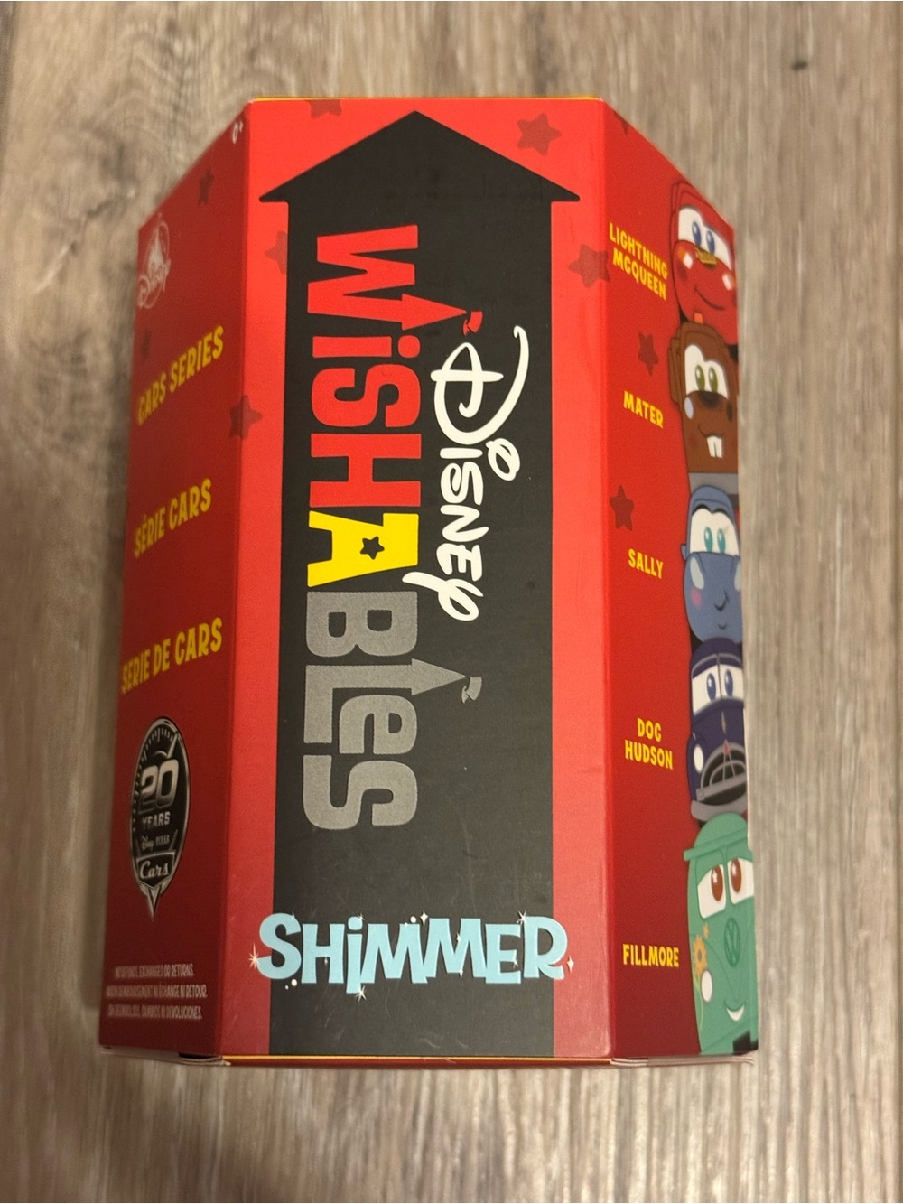 Disney Wishables Shimmer Mystery Cars Plush NWT!